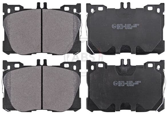 set placute frana,frana disc ABS 35155