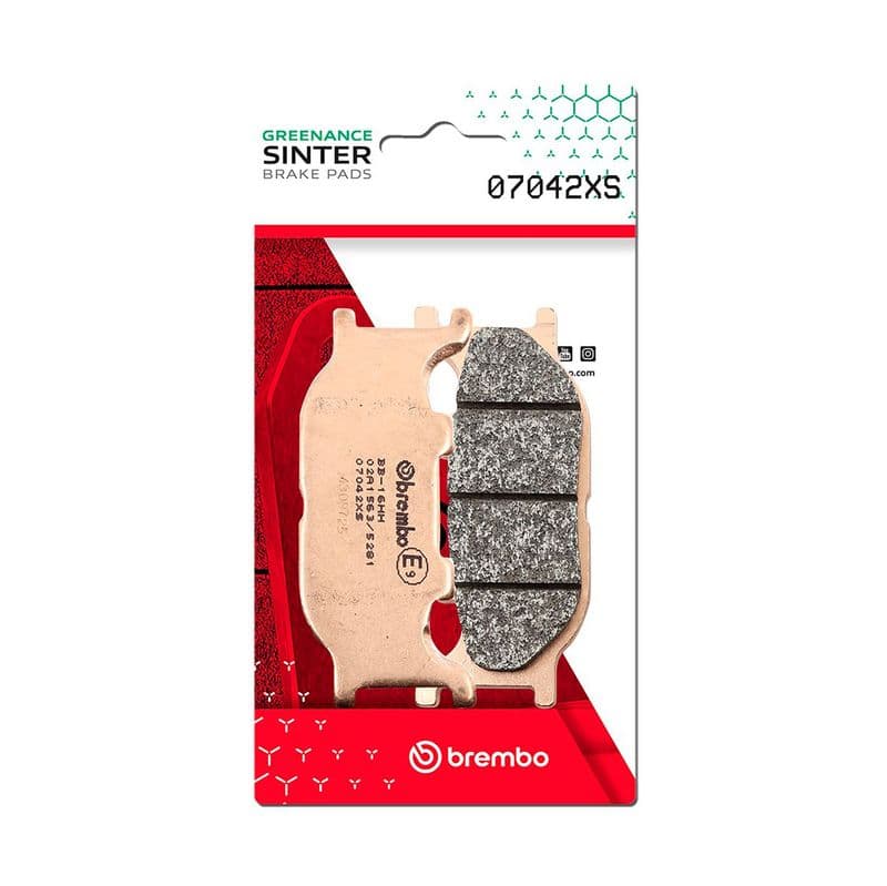 set placute frana,frana disc BREMBO PRIME - Sinter - XS 07042XS