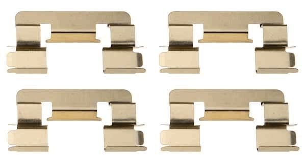 Set accesorii, placute frana TRW PFK462