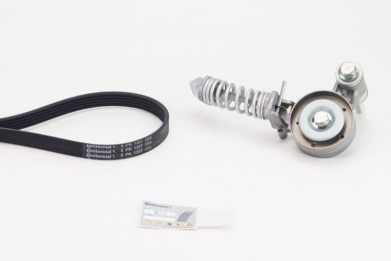 Set curea transmisie cu caneluri CONTINENTAL CTAM 5PK1207K1