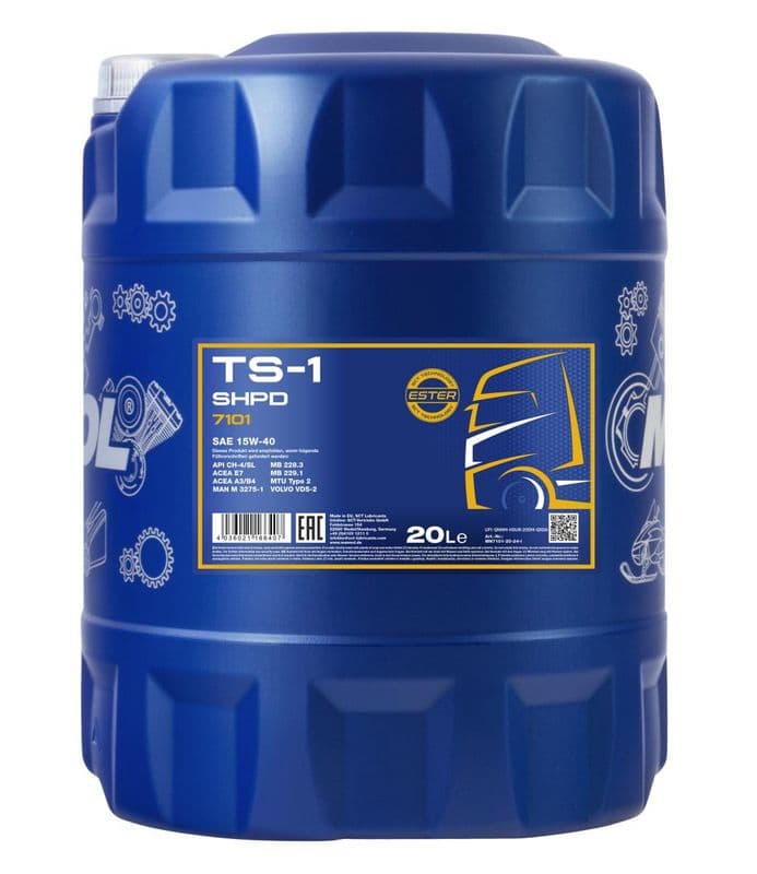 MANNOL TS-1 SHPD 15W-40- 20L