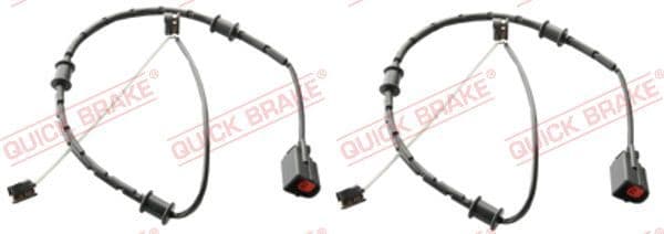 senzor de avertizare,uzura placute de frana QUICK BRAKE WS 0448 A