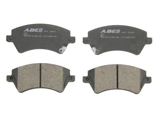 set placute frana,frana disc ABE C12101ABE