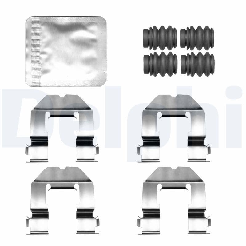 Set accesorii, placute frana DELPHI LX0810
