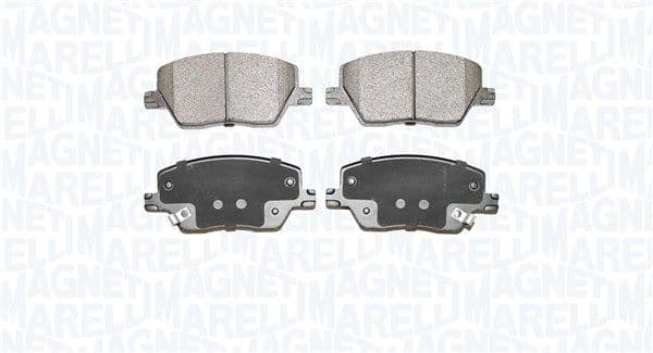 set placute frana,frana disc MAGNETI MARELLI 363916060883