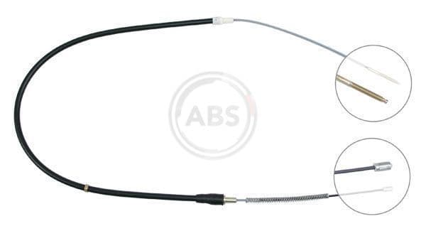 Cablu, frana de parcare ABS K12776