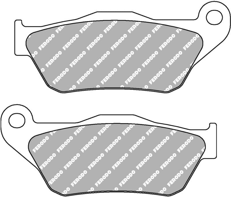 set placute frana,frana disc FERODO FDB2208EF