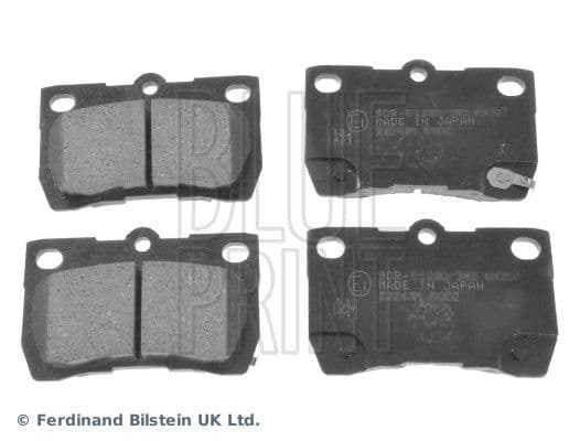 set placute frana,frana disc BLUE PRINT ADT342178
