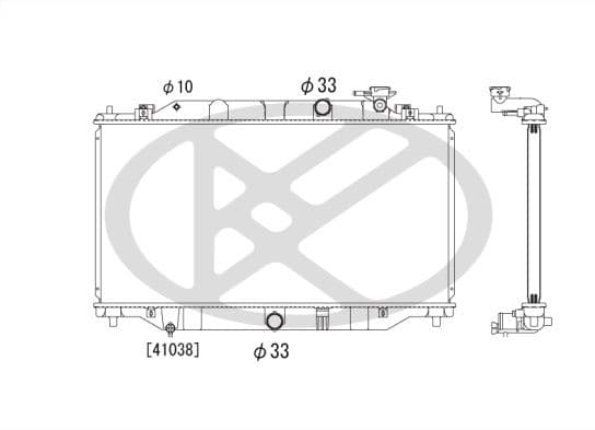 Radiator, racire motor KOYORAD PL062864