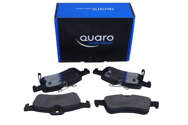 set placute frana,frana disc QUARO SILVER CERAMIC QP7702C