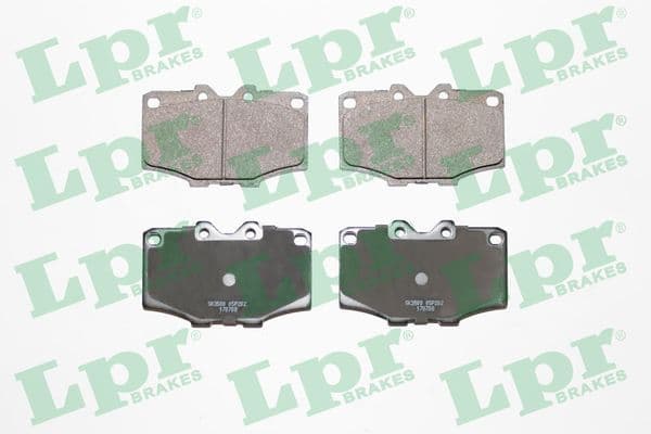 set placute frana,frana disc LPR 05P202