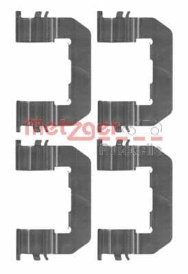 Set accesorii, placute frana METZGER AUTOTEILE 109-1719