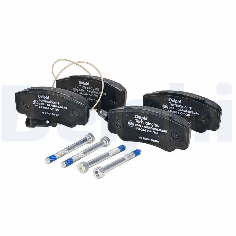 set placute frana,frana disc DELPHI LP2054