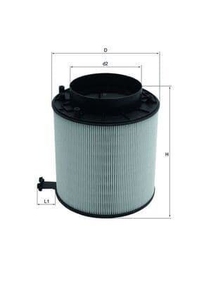 Filtru aer MAHLE LX 2091D