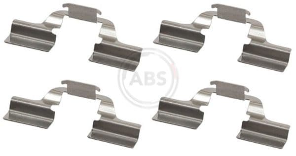 Set accesorii, placute frana ABS 1749Q