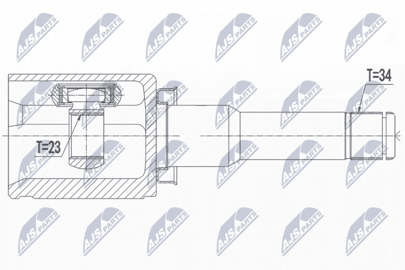 Set articulatie, planetara NTY NPW-PL-040