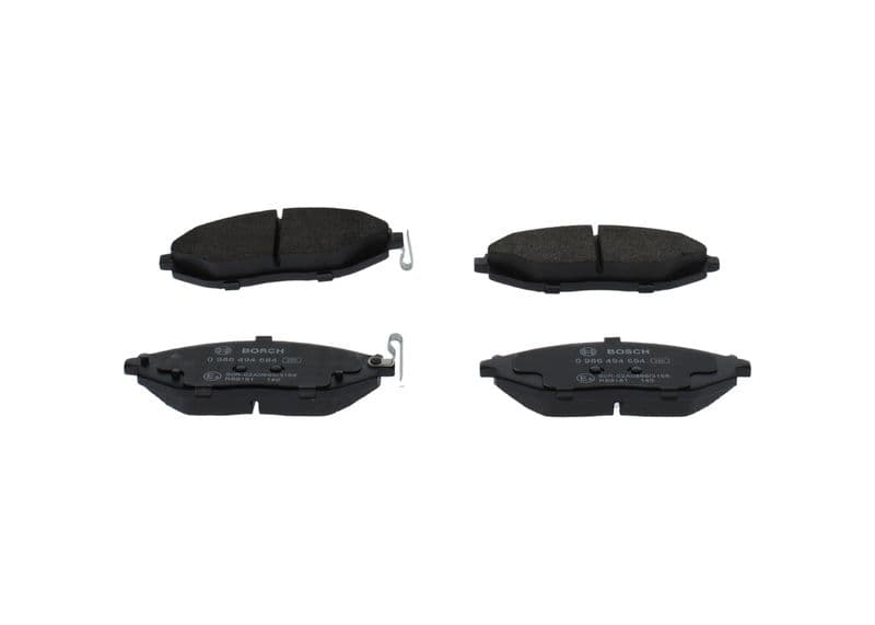 set placute frana,frana disc BOSCH 0 986 494 684