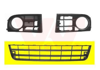 Grila ventilatie, bara protectie VAN WEZEL ** Equipart ** 5894599