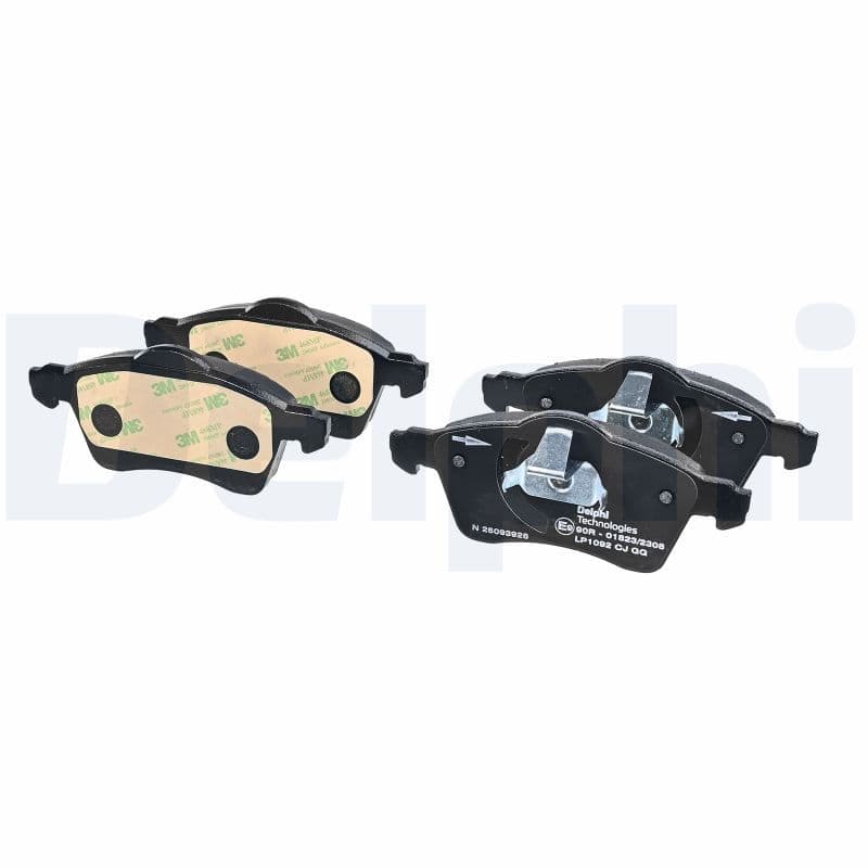 set placute frana,frana disc DELPHI LP1092