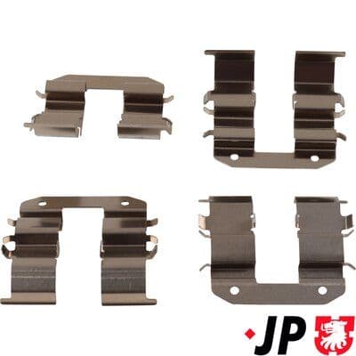 Set accesorii, placute frana JP Group JP 3664003910