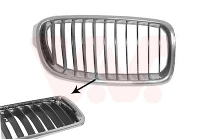 Grila radiator VAN WEZEL 0670512