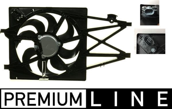 Ventilator, radiator MAHLE BEHR *** PREMIUM LINE *** CFF 218 000P
