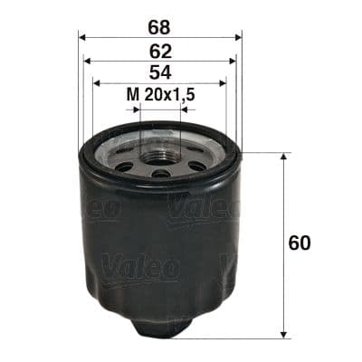 Filtru ulei VALEO 586011