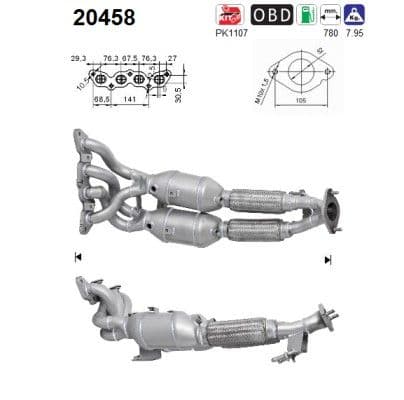 Catalizator AS-PL 20458