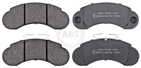 set placute frana,frana disc ABS 36828