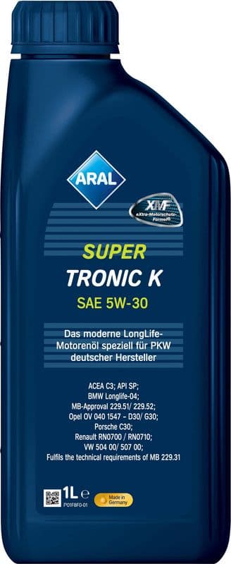 Ulei de motor ARAL SUPERTRONIC K 5W-30 1L