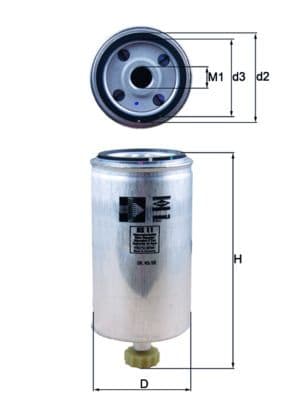 filtru combustibil MAHLE KS 11