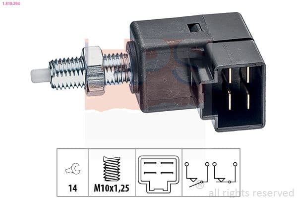 Comutator lumini frana EPS Made in Italy - OE Equivalent 1.810.294