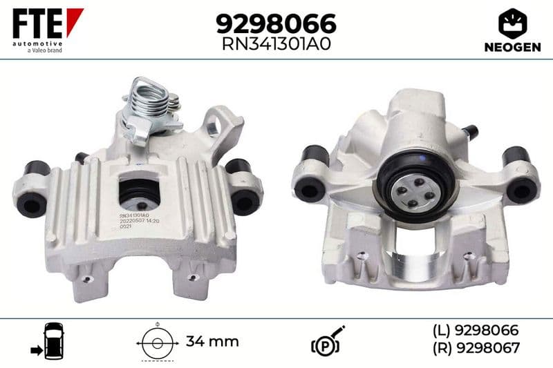 Etrier frana FTE NEOGEN 9298066