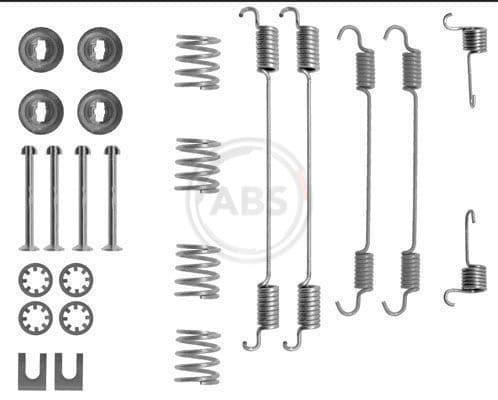 Set accesorii, sabot de frana ABS 0747Q