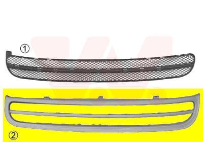 Grila ventilatie, bara protectie VAN WEZEL 5803590