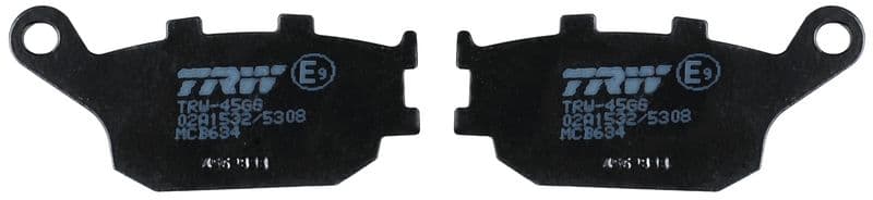 set placute frana,frana disc TRW Organic Allround MCB634