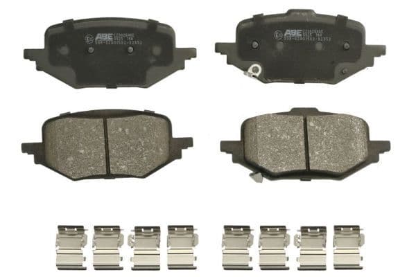 set placute frana,frana disc ABE C23026ABE