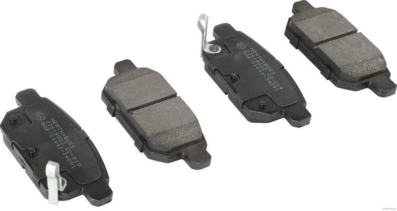 set placute frana,frana disc HERTH+BUSS JAKOPARTS J3618002
