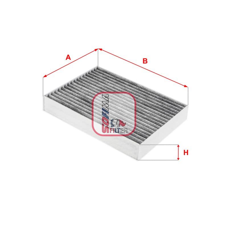 Filtru, aer habitaclu SOFIMA S 4257 CA