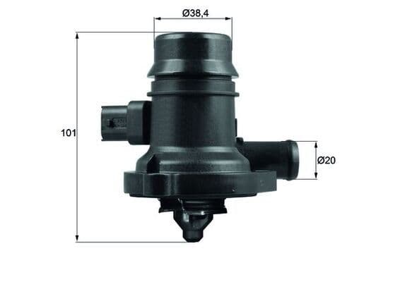 termostat,lichid racire MAHLE BEHR TM 36 103