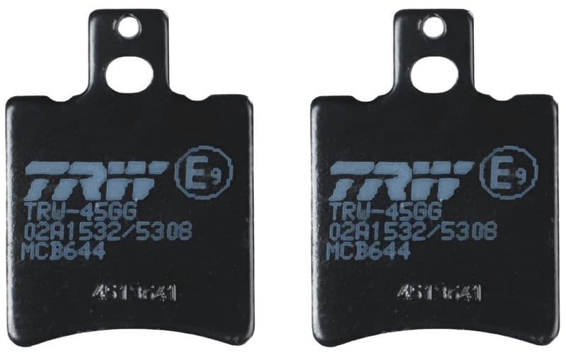 set placute frana,frana disc TRW Organic Allround MCB644