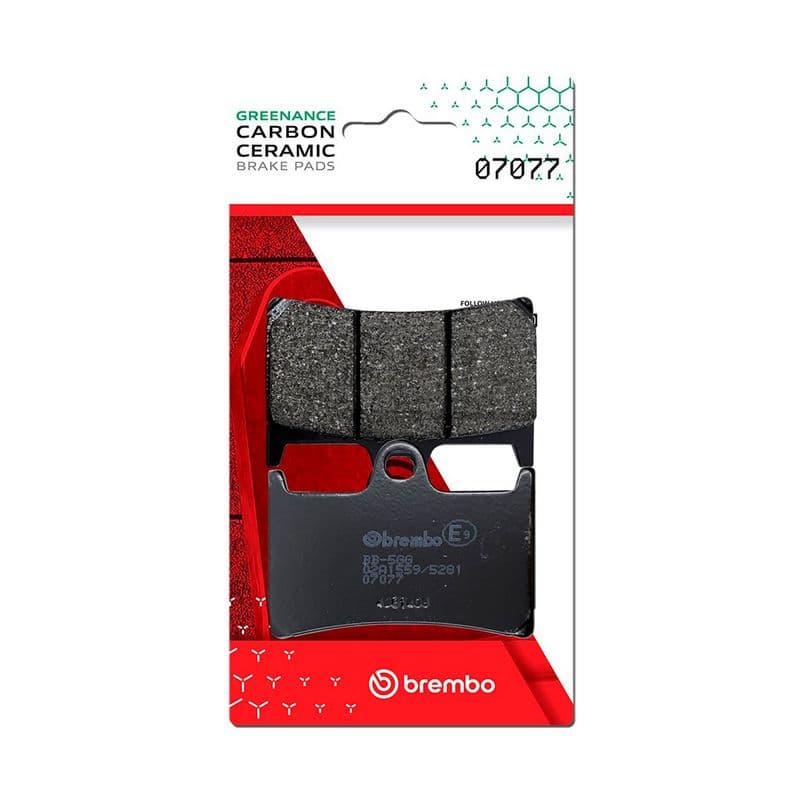 set placute frana,frana disc BREMBO PRIME - CarbonCeramic - CC 07077