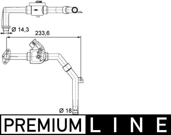 Supapa control, agent frigorific MAHLE BEHR *** PREMIUM LINE *** CV 9 000P