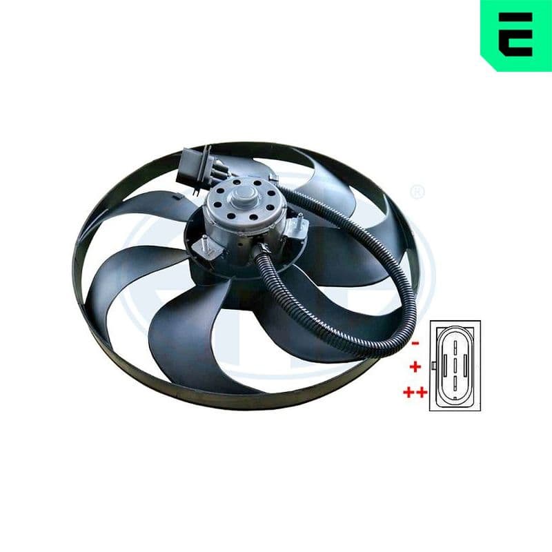 Ventilator, radiator ERA 352034