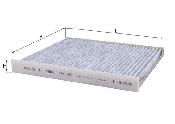 Filtru, aer habitaclu MAHLE LAK 813