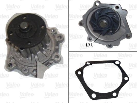 Pompă de apă, răcire motor VALEO 506846