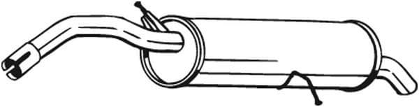 Toba esapament finala BOSAL 190-243
