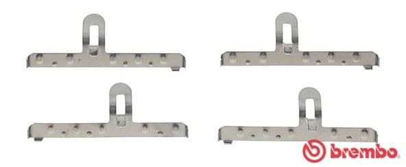 Set accesorii, placute frana BREMBO PRIME LINE A 02 303