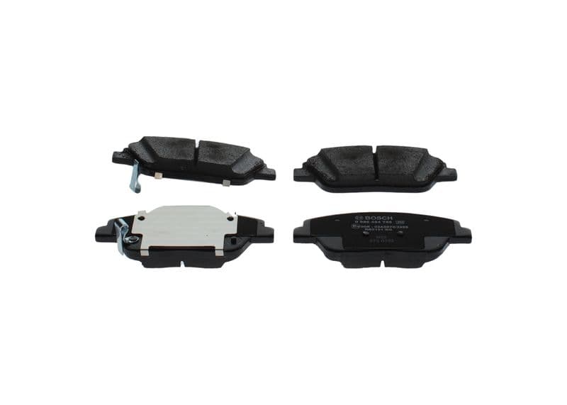 set placute frana,frana disc BOSCH 0 986 494 755