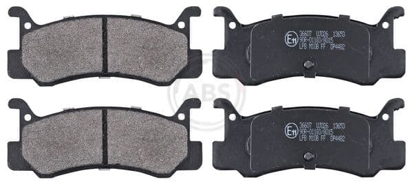 set placute frana,frana disc ABS 36607